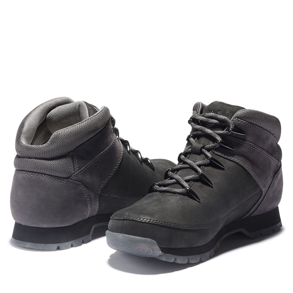 Botas de Montaña Timberland Hombre Euro Sprint Negras - Chile ZJQ-642059